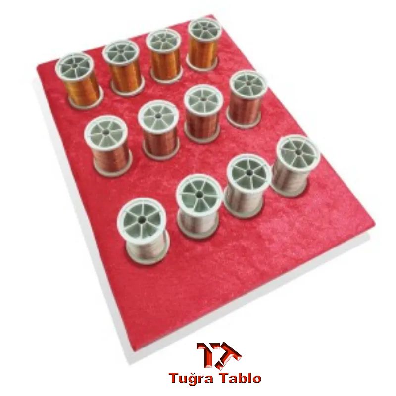 FILOGRAFI-BAKIR-TEL-VE-KUMAS-KAPLI-TAHTA-3040cm